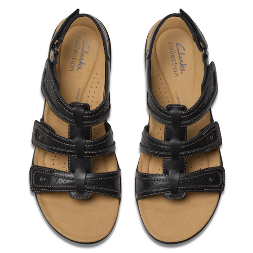 Women's Clarks Laurieann Ivy - Black Leather