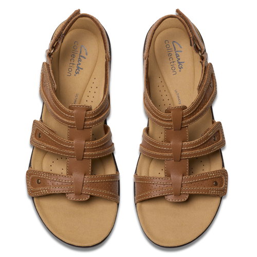 Women's Clarks Laurieann Ivy - Tan Leather