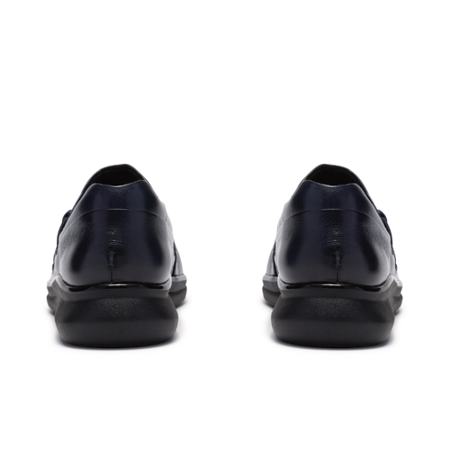 Women's Clarks Lynell Slip - Navy Leather