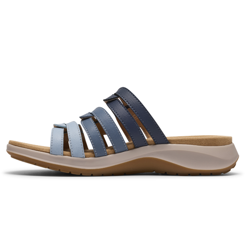 Women's Clarks Maelynn Abby - Blue Combi