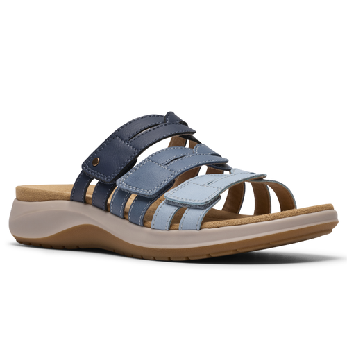 Women's Clarks Maelynn Abby - Blue Combi