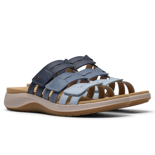 Women's Clarks Maelynn Abby - Blue Combi