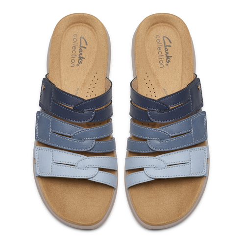 Women's Clarks Maelynn Abby - Blue Combi