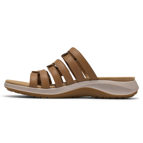 Women's Clarks Maelynn Abby - Tan Leather