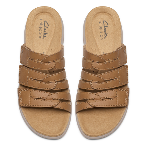 Women's Clarks Maelynn Abby - Tan Leather