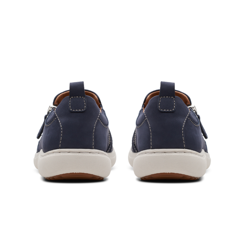 Women's Clarks Nalle Lilac - Navy Nubuck
