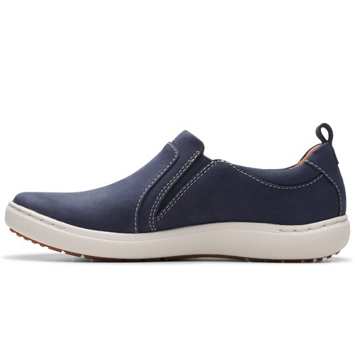 Women's Clarks Nalle Lilac - Navy Nubuck