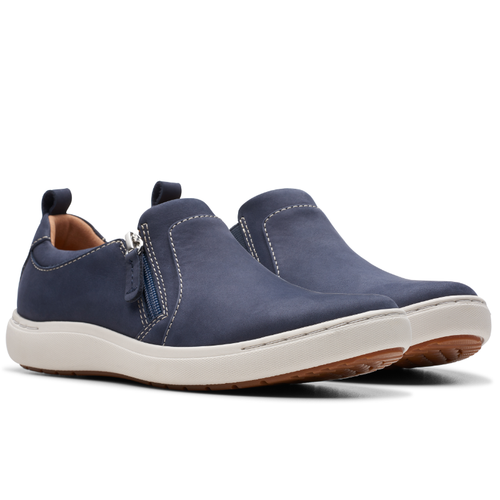 Women's Clarks Nalle Lilac - Navy Nubuck