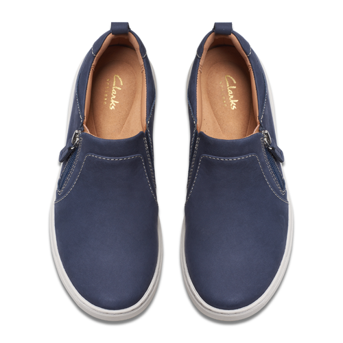 Women's Clarks Nalle Lilac - Navy Nubuck