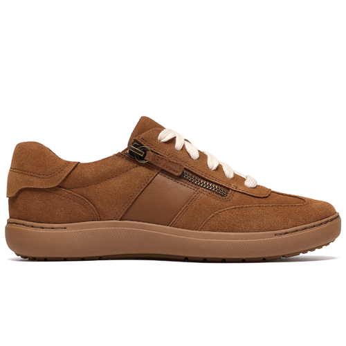 Women's Clarks Nalle T-Toe - Tan Suede