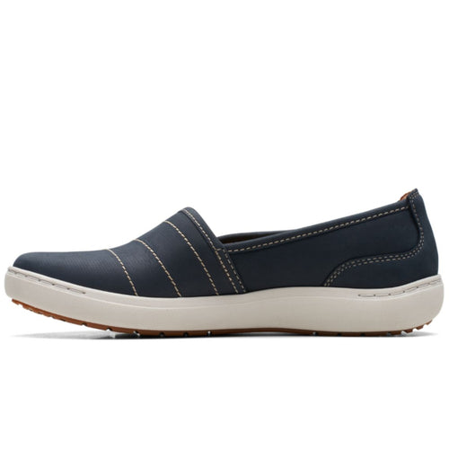 Women’s Clarks Nalle Violet Loafer – Navy Leather