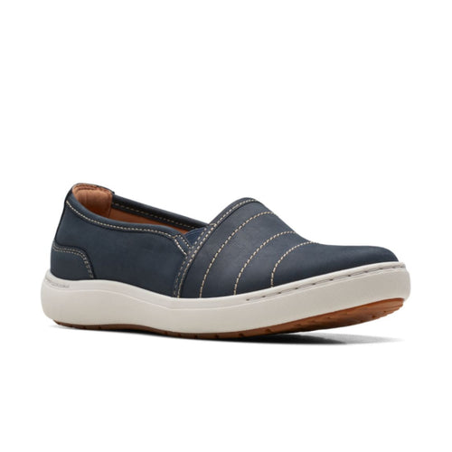 Women’s Clarks Nalle Violet Loafer – Navy Leather