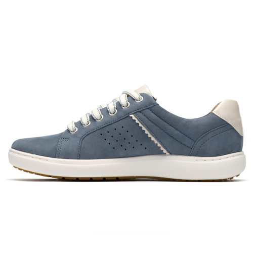 Women's Clarks Nalle Zen - Blue Nubuck