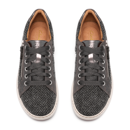 Women's Clarks Nalle Zen - Dark Grey Interest