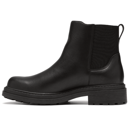 Women's Clarks Orinoco3 Zip - Black Leather