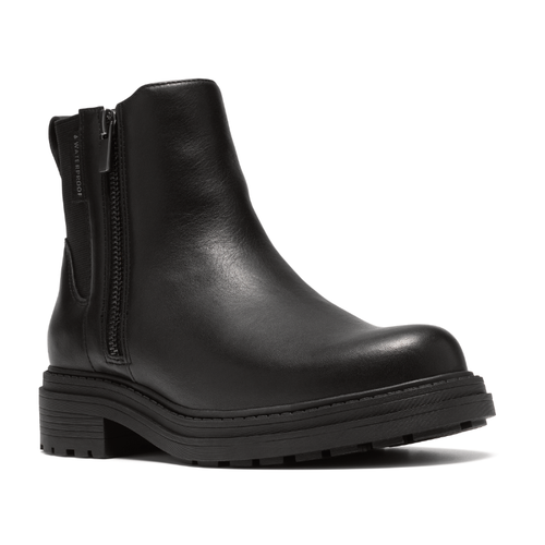 Women's Clarks Orinoco3 Zip - Black Leather