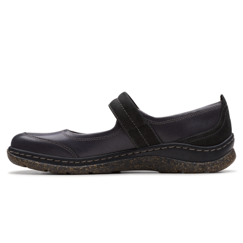 Women's Clarks Orlene Jane - Black Leather