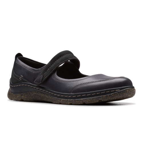 Women's Clarks Orlene Jane - Black Leather