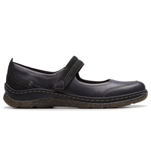 Women's Clarks Orlene Jane - Black Leather