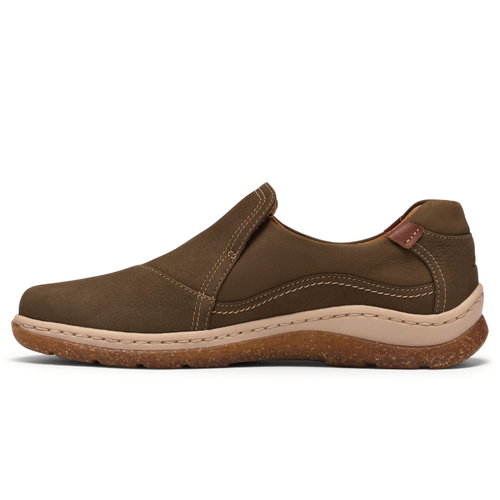 Women's Clarks Orlene Slip - Dark Olive