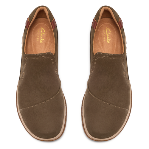 Women's Clarks Orlene Slip - Dark Olive
