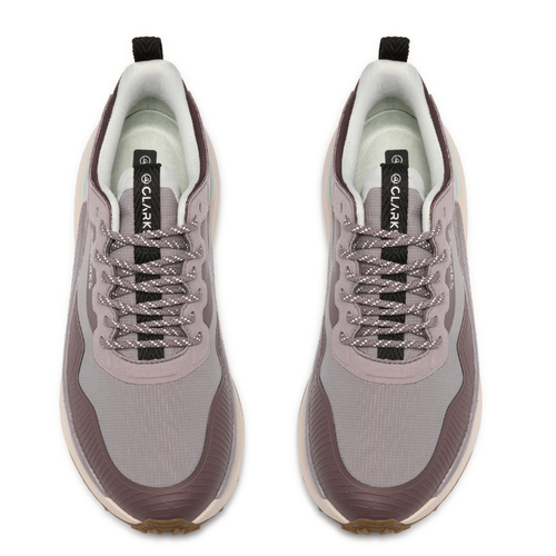 Women's Clarks Pace Trail Go - Mauve Combi