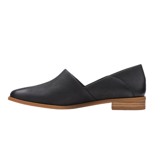 Women's Clarks Pure Belle - Black Lthr