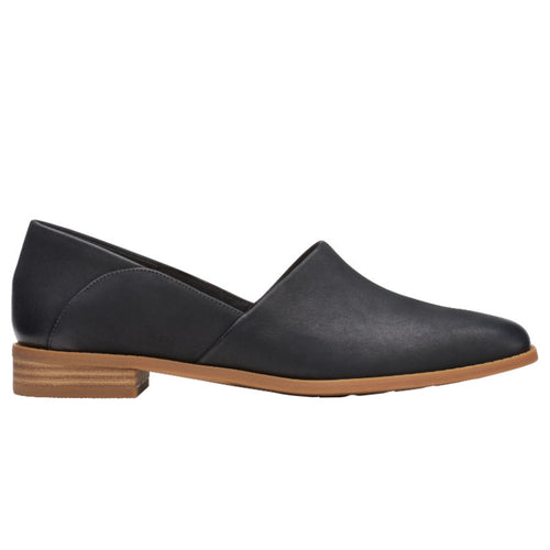 Women's Clarks Pure Belle - Black Lthr