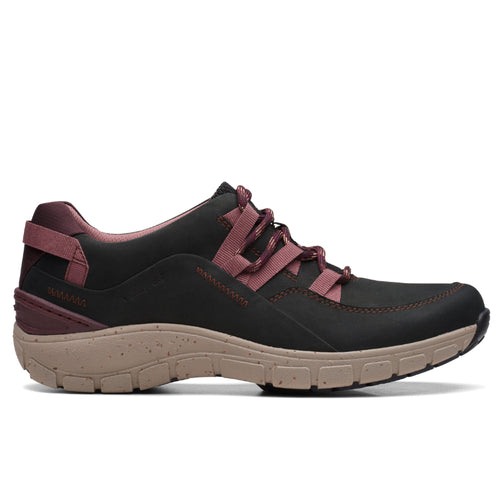 Women's Clarks Wave Range Waterproof - Black Combi