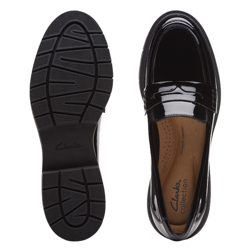 Women's Clarks Westlynn Ayla - Black Patent