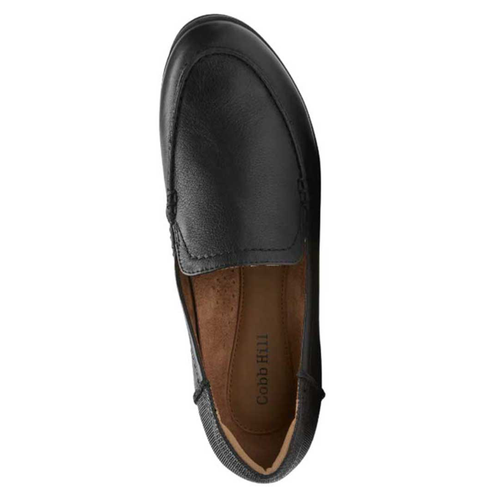 Women’s Cobb Hill Crosbie Moc – Black Leather