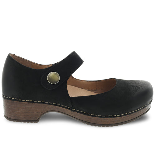 Women's Dansko Beatrice - Black Burnished Nubuck