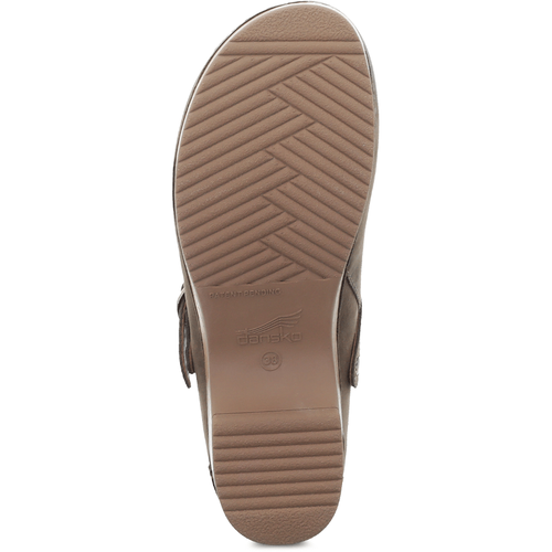 Women’s Dansko Berry Mule – Mushroom Burnished Nubuck