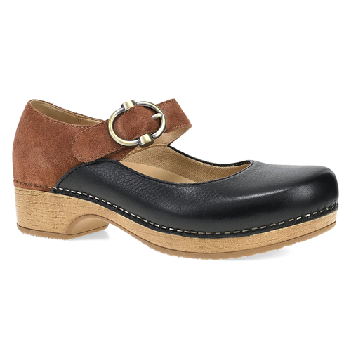 Women's Dansko Bonny Mary Jane - Black/Luggage