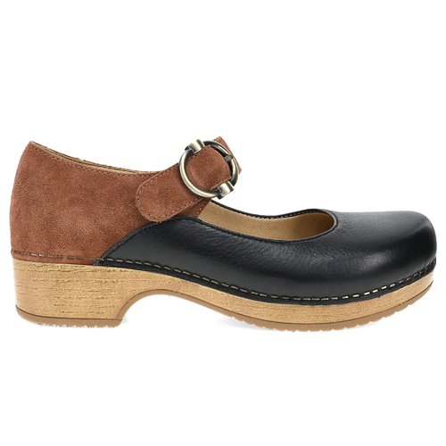 Women's Dansko Bonny Mary Jane - Black/Luggage
