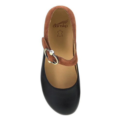Women's Dansko Bonny Mary Jane - Black/Luggage