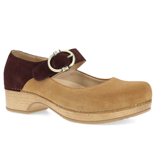 Women's Dansko Bonny Mary Jane - Tan/Mulberry