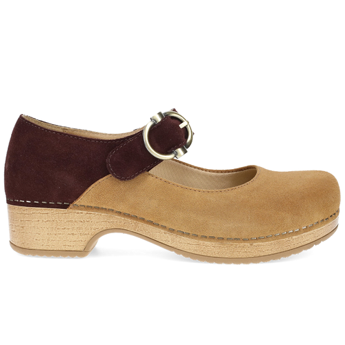 Women's Dansko Bonny Mary Jane - Tan/Mulberry