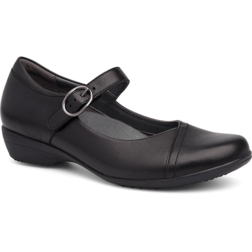 Women's Dansko Fawna - Black Milled Nappa