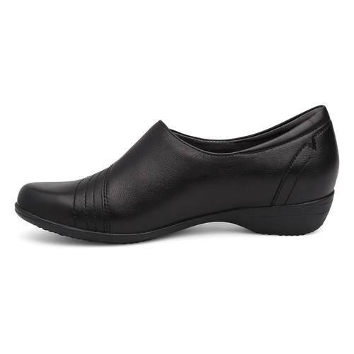 Women's Dansko Franny - Black Milled Nappa