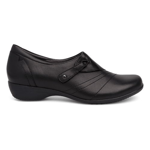 Women's Dansko Franny - Black Milled Nappa