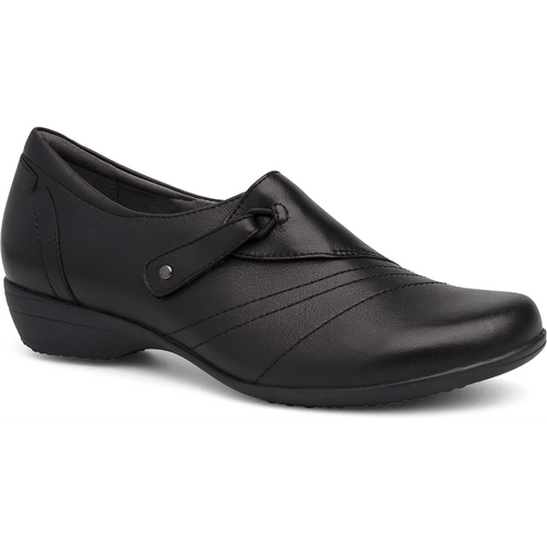 Women's Dansko Franny - Black Milled Nappa