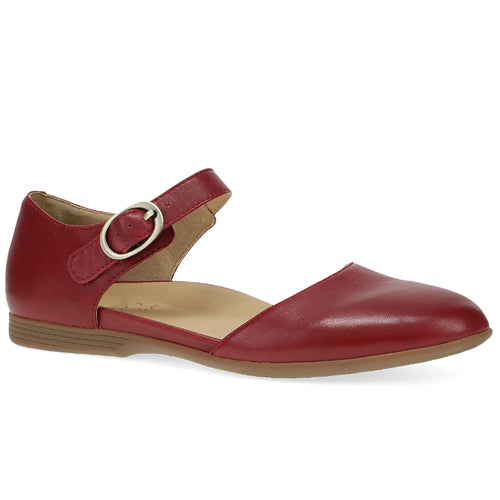 Women's Dansko Liv - Red Nappa