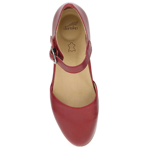 Women's Dansko Liv - Red Nappa