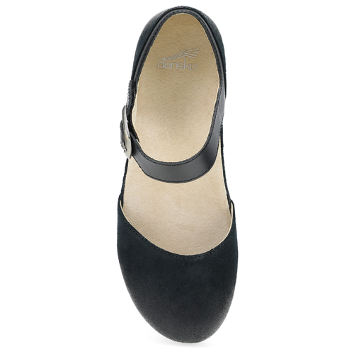 Women's Dansko Mae - Black Burnished Suede