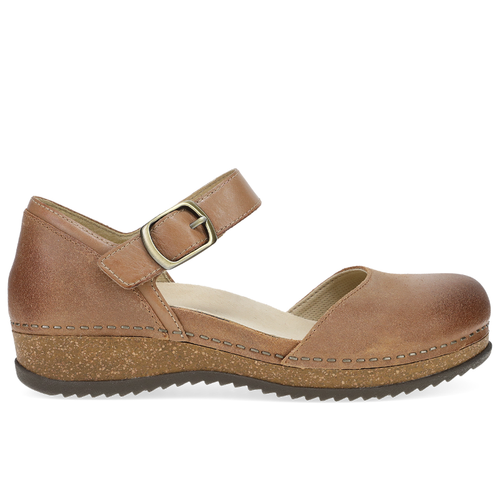 Women's Dansko Mae - Tan Burnished Suede