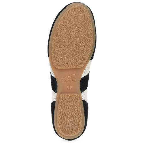 Women's Dansko Milana - Black/Vanilla Suede