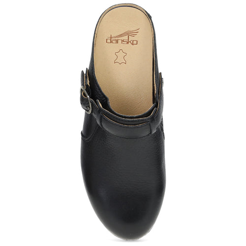 Women's Dansko Millie - Black Waxy Milled