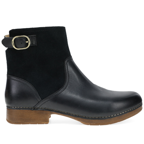 Women's Dansko Monique - Black Burnished Calf