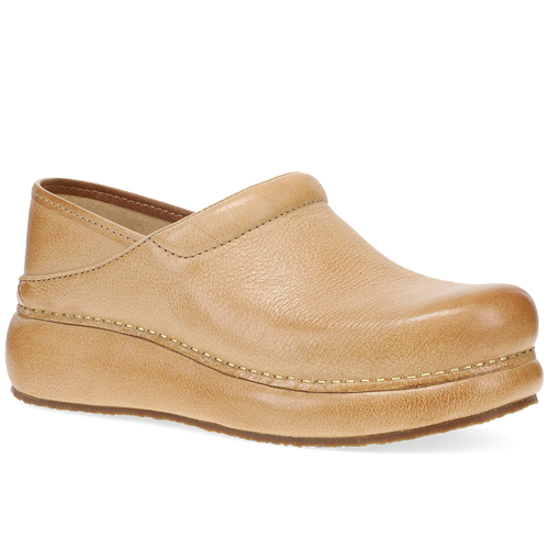 Women's Dansko Platform Pro - Honey Distressed